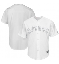 Astros Blank White 2019 Players Weekend Player Jersey