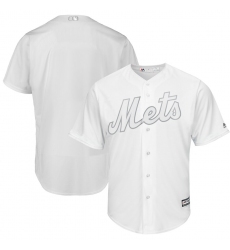 Mets Blank White 2019 Players Weekend Player Jersey