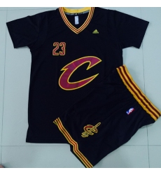 Cavaliers #23 LeBron James Black 2016  final suits nba jerseys