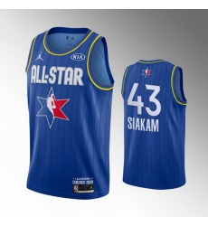 Raptors 43 Pascal Siakam Blue 2020 NBA All Star Jordan Brand Swingman Jersey
