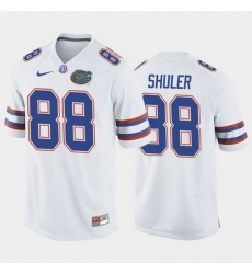 Florida Gators Adam Shuler White Away Men'S Jersey