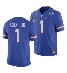 Florida Gators Brenton Cox Jr. Royal 2020 Cotton Bowl Classic College Football Jersey