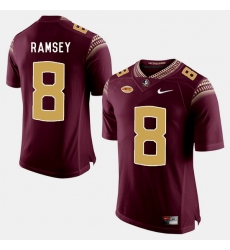 Florida State Seminoles Jalen Ramsey College Football Garnet Jersey