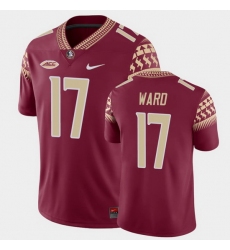 Men Florida State Seminoles Charlie Ward Game Garnet College Football Jersey