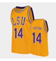 LSU Tiger Marlon Taylor Gold Replica Men'S Jersey