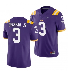Lsu Tiger Odell Beckham Jr. Purple Game College Football Jersey