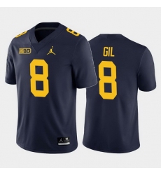 Michigan Wolverines Devin Gil Navy Home Men'S Jersey