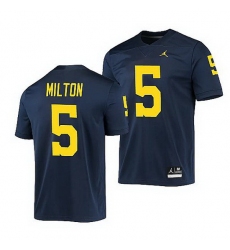 Michigan Wolverines Joe Milton Navy Game Men'S Jersey