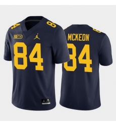 Michigan Wolverines Sean Mckeon Navy Home Men'S Jersey