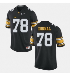 Andrew Donnal Black Iowa Hawkeyes Alumni Football Game Jersey