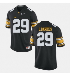 Leshun Daniels Jr. Black Iowa Hawkeyes Alumni Football Game Jersey