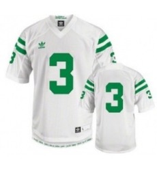 Men 3 Authentic White Jersey