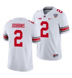 Ohio State Buckeyes J.K. Dobbins White 2021 Sugar Bowl College Football Jersey