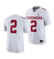 Oklahoma Sooners White Game Men'S Jersey 0