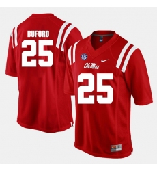 D.K. Buford Red Ole Miss Rebels Alumni Football Game Jersey