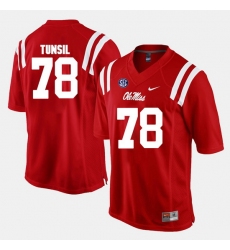 Laremy Tunsil Red Ole Miss Rebels Alumni Football Game Jersey