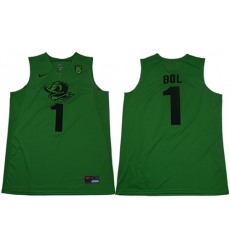 Ducks 1 Bol Bol Apple Green Limited Stitched College Jersey Ducks 1 Bol Bol Apple Green Limited Stitched College Jersey