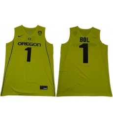 Ducks 1 Bol Bol Yellow Limited Stitched College Jersey Ducks 1 Bol Bol Yellow Limited Stitched College Jersey