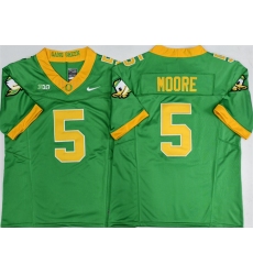 Men Oregon Ducks 5 Dakorien Moore Green 2026 F U S E Stitched Jersey Men Oregon Ducks 5 Dakorien Moore Green 2026 F U S E Stitched Jersey