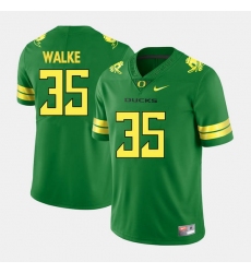 Men Oregon Ducks Joe Walker College Football Green Jersey