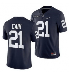penn state nittany lions noah cain navy college football men jersey