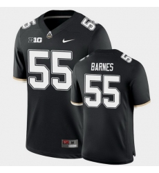 Men Purdue Boilermakers Derrick Barnes College Football Game Black Jersey