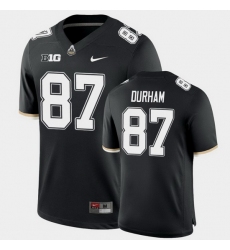 Men Purdue Boilermakers Payne Durham College Football Game Black Jersey