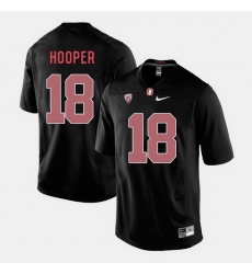 Men Stanford Cardinal Austin Hooper College Football Black Jersey