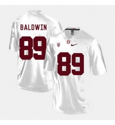 Men Stanford Cardinal Doug Baldwin College Football White Jersey