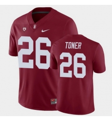 Men Stanford Cardinal Jet Toner College Football Cardinal Game Jersey