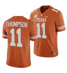 Texas Longhorns Casey Thompson Orange 2021 Red River Showdown Men Jersey