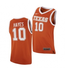 Texas Longhorns Jaxson Hayes Orange Replica Texas Longhorns Jersey