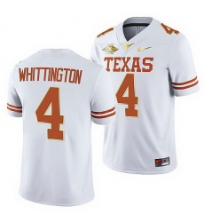 Texas Longhorns Jordan Whittington White 2021 Red River Showdown Men Jersey