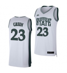 Michigan State Spartans Draymond Green White Retro Limited Men'S Jersey