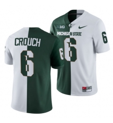 Michigan State Spartans Quavaris Crouch Michigan State Spartans Split Edition 2021 22 Jersey