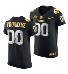 Clemson Tigers Custom Black Golden Edition Jersey