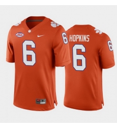 Clemson Tigers Deandre Hopkins Orange Home Men'S Jersey