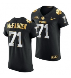 Clemson Tigers Jordan Mcfadden Black Golden Edition Jersey