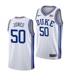 Duke Blue Devils Bates Jones Home 2021 Jersey