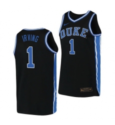 Duke Blue Devils Kyrie Irving Black Replica Men'S Jersey