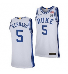 Duke Blue Devils Luke Kennard Elite Basketball Authentic Jersey 0