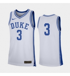 Duke Blue Devils White Replica Men'S Jersey