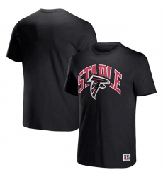 Men Atlanta Falcons X Staple Black Logo Lockup T Shirt