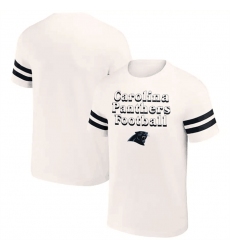 Men Carolina Panthers Cream X Darius Rucker Collection Vintage T Shirt