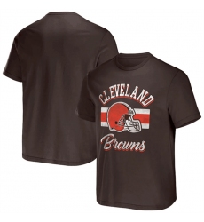 Men Cleveland Browns Brown X Darius Rucker Collection Stripe T Shirt