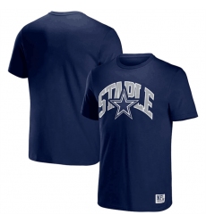 Men Dallas Cowboys X Staple Navy Logo Lockup T Shirt