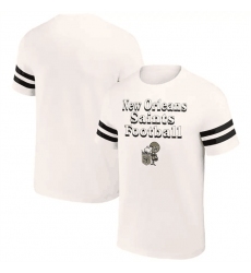 Men New Orleans Saints Cream X Darius Rucker Collection Vintage T Shirt
