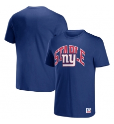 Men New York Giants X Staple Blue Logo Lockup T Shirt