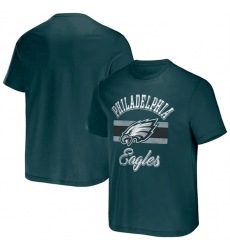 Men Philadelphia Eagles Green X Darius Rucker Collection Stripe T Shirt
