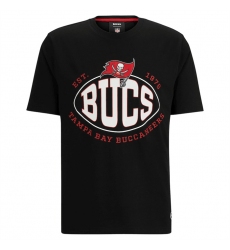Men Tampa Bay Buccaneers Black BOSS X Trap T Shirt